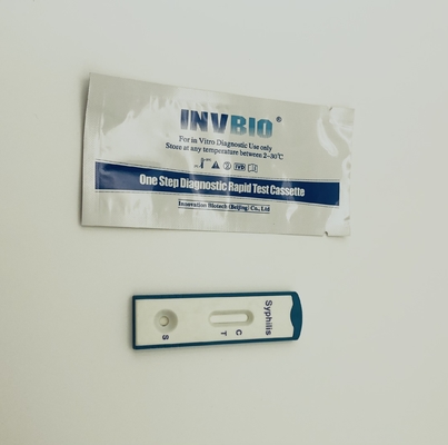 Examen de diagnostic rapide Kit Std Syphilis Screening Test de Vdrl avec la poche scellée