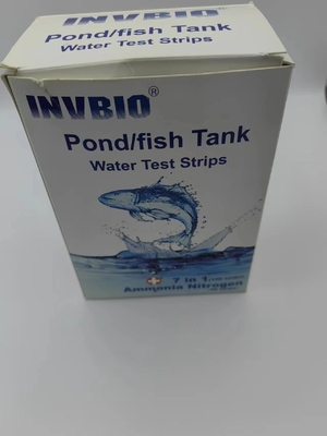Aquarium Pond Fish Tank Water Quality Test Kit 7 In 1 Strips 100 / Pack