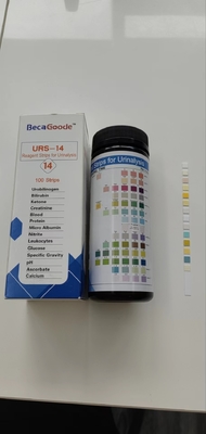 Détection rapide portative de bandelettes de test d'analyse d'urine à 14 paramètres rapides et précis