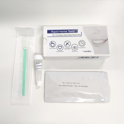 Utilisation diagnostique in vitro d'Invbio d'écouvillon d'HIV de la salive 99% d'Oraquick d'exactitude orale d'essai