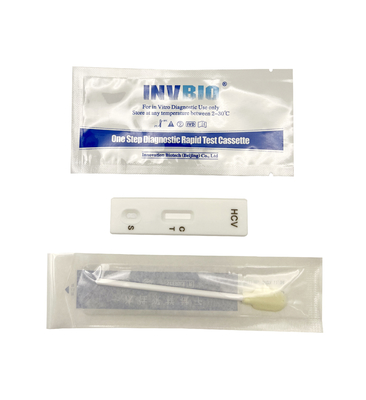 Un résultat rapide d'utilisation d'individu de kit d'essai de VHC d'approbation de la CE avec la salive