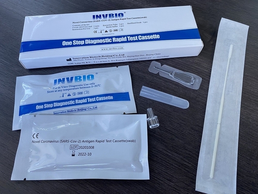 Kit de test d'antigène Covid à 99% de précision, réponse rapide pour les professionnels de la santé en voyage