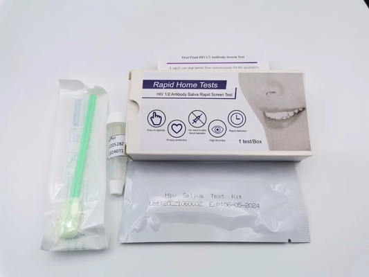 99% Oraquick Salive Hiv Précision du test de prélèvement oral Invbio pour l' utilisation diagnostique in vitro