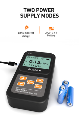 Dosimètre d'émission du compteur Geiger X Ray Beta Gamma Detector Handheld Counter