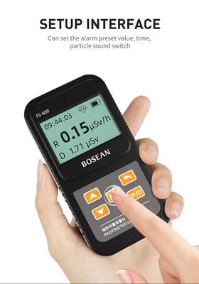 Dosimètre d'émission du compteur Geiger X Ray Beta Gamma Detector Handheld Counter