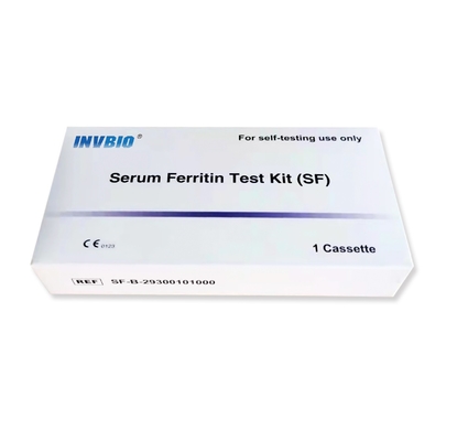 Le kit de test de ferritine de 3,00 mm est approuvé dans le sérum sanguin entier.