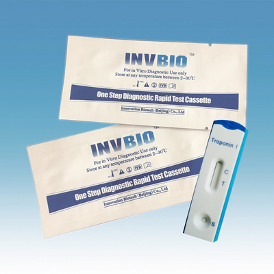 Kit de test rapide combiné in vitro Diagnostic de l' infarctus