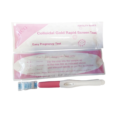 Kits Hcg d'essai de fertilité de milieu du courant une utilisation à la maison d'essai de grossesse d'étape
