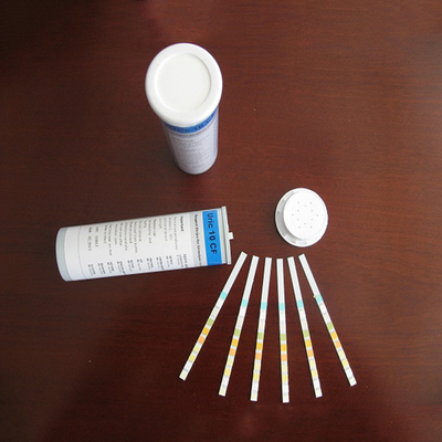 Bandes d'essai de grande précision d'analyse d'urine de bilirubine de glucose 3.00mm 10 paramètres