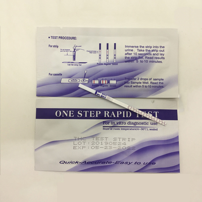 essai Kit Strips de toxicomanie de Canabis de marijuana de Thc de l'urine 50ng/Ml