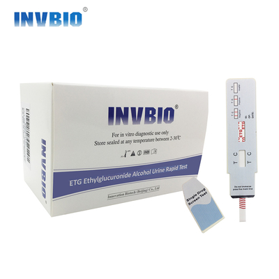 Kit médical Etg Test d'alcool Carte de plongée d'urine Marque Iso Test rapide en une étape