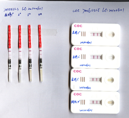 Bande instantanée d'analyse d'urine de méthadone du kit MTD de maison d'autotest de toxicomanie d'urine pour l'usage humain