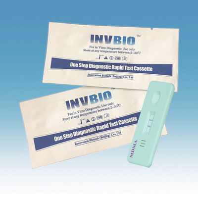 cassette MDA Tenamfetamine de 4.00mm	Carte précise de kits d'essai de drogue