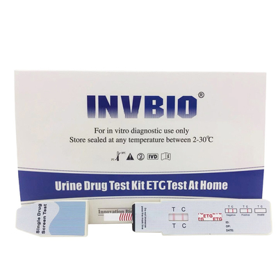 Alcootest d'urine de Dipcard 3.00mm Ethylglucuronide ETG Kit Dipcard