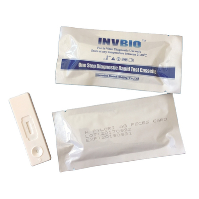 Un rtk rapide de carte d'essai de résidus précis de H. Pylori Ag d'étape à la maison examinent le kit