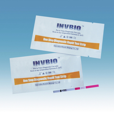 les kits d'essai de fertilité d'essai de grossesse d'individu de 20mlU/Ml 10mIU/Ml Hcg dépouillent la sensibilité élevée