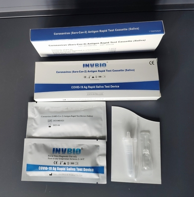 Essai Kit Ag Saliva Test Kit d'antigène de Bfarm SARS-CoV-2 à la maison
