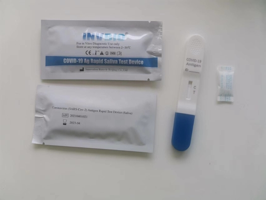Essai rapide Kit Antigen Saliva Lollipop de Covid 19 de spécificité de 99%