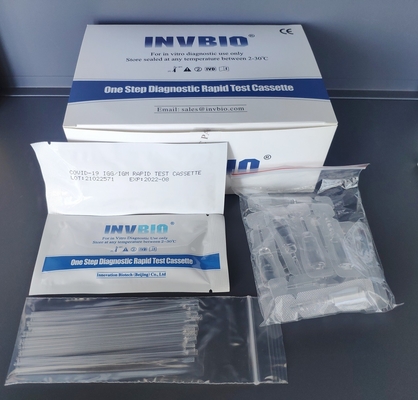 OEM rapide de Kit Colloidal Gold d'essai d'Igg Igm d'anticorps de SARS-CoV-2 ab