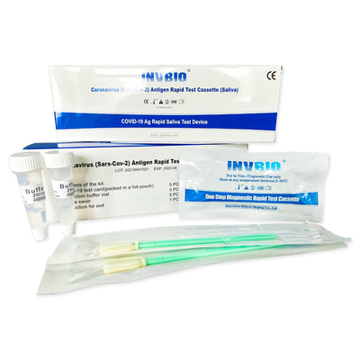 95,6% essai rapide Kit Card Format de pylores de l'antigène H de sensibilité