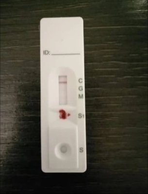 Essai rapide Kit For Antibody COVID19 d'or colloïdal de la CE FSC FDA IgG IgM