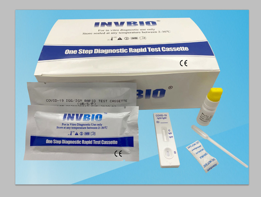 détection rapide Kit Colloidal Gold Self Test 15min de l'anticorps 2019-NCoV