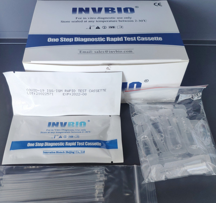 Essai rapide Kit For Antibody COVID19 d'or colloïdal de la CE FSC FDA IgG IgM