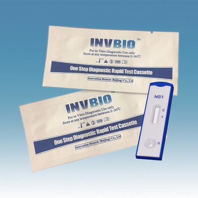 kit rapide ISO13485 d'essai d'Igg Igm de dengue de la maison Ns1 de plasma de sérum