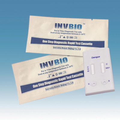 kit rapide ISO13485 d'essai d'Igg Igm de dengue de la maison Ns1 de plasma de sérum