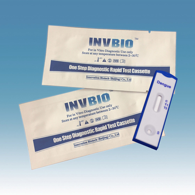 kit rapide ISO13485 d'essai d'Igg Igm de dengue de la maison Ns1 de plasma de sérum