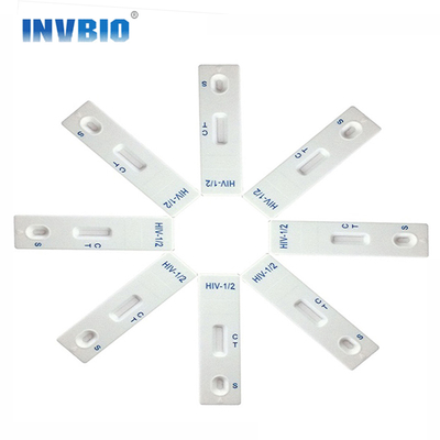 Tri ligne essai rapide Kit Accuracy de sang total médical d'IVD d'HIV 99%