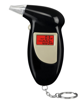 Passif professionnel d'appareil de contrôle d'alcool du Breathalyzer AT168 et essai actif