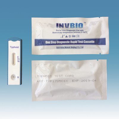 Exactitude rapide des kits 98,5% d'essai de maladie infectieuse typhoïde de l'anticorps ab