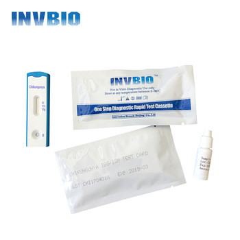 Essai rapide Kit Card de Chikungunya d'anticorps d'IgG IgM de plasma de sérum
